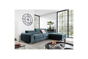 Kulmasohva Eltap Grayson 278x205x92 cm - Velvetmat 100, Oikea - Huonekalut - Sohva - Vuodesohva