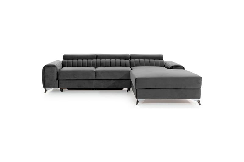 Kulmasohva Eltap Grayson 278x205x92 cm, Velvetmat 4, Oikea