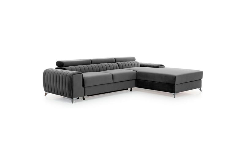 Kulmasohva Eltap Grayson 278x205x92 cm - Velvetmat 4, Oikea - Huonekalut - Sohva - Vuodesohva