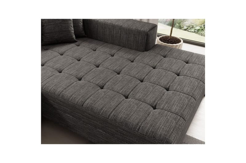 Kulmasohva Eltap Solange 292x196x84 cm - Berlin 01, Harmaa, Oikea - Huonekalut - Sohva - Vuodesohva