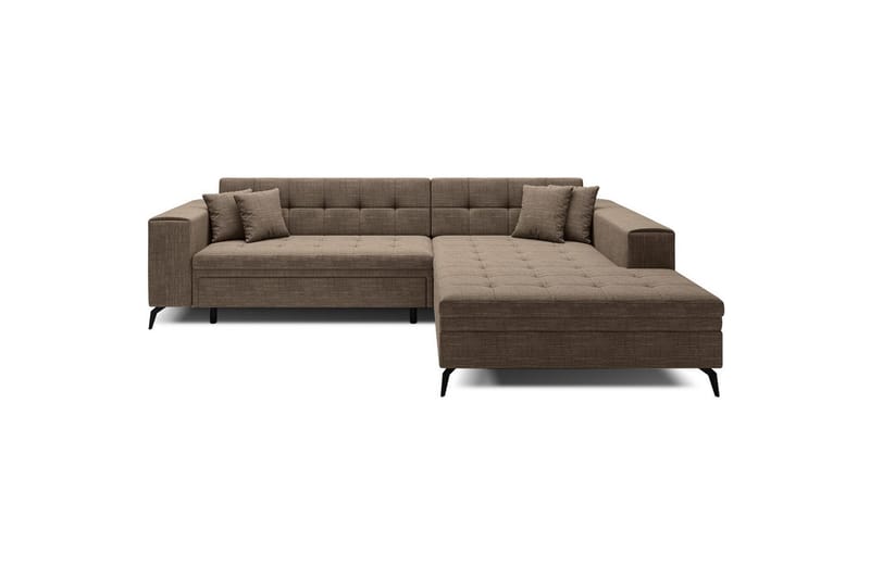 Kulmasohva Eltap Solange 292x196x84 cm - Berlin 03, Beige, Oikea - Huonekalut - Sohva - Vuodesohva