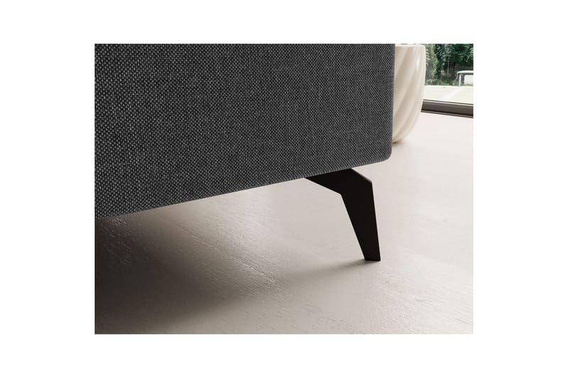 Kulmasohva Eltap Solange 292x196x84 cm - Inari 96, Tummanharmaa, Vasen - Huonekalut - Sohva - Vuodesohva