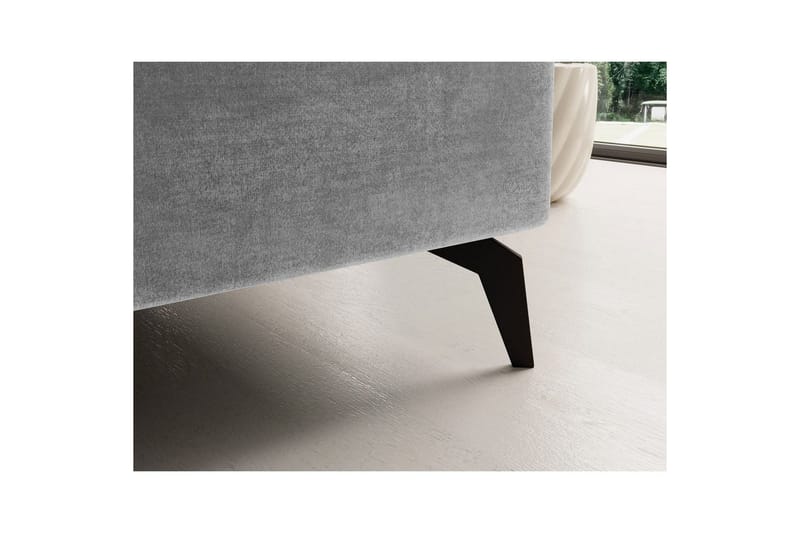 Kulmasohva Eltap Solange 292x196x84 cm - Monolith 84, Harmaa, Vasen - Huonekalut - Sohva - Vuodesohva