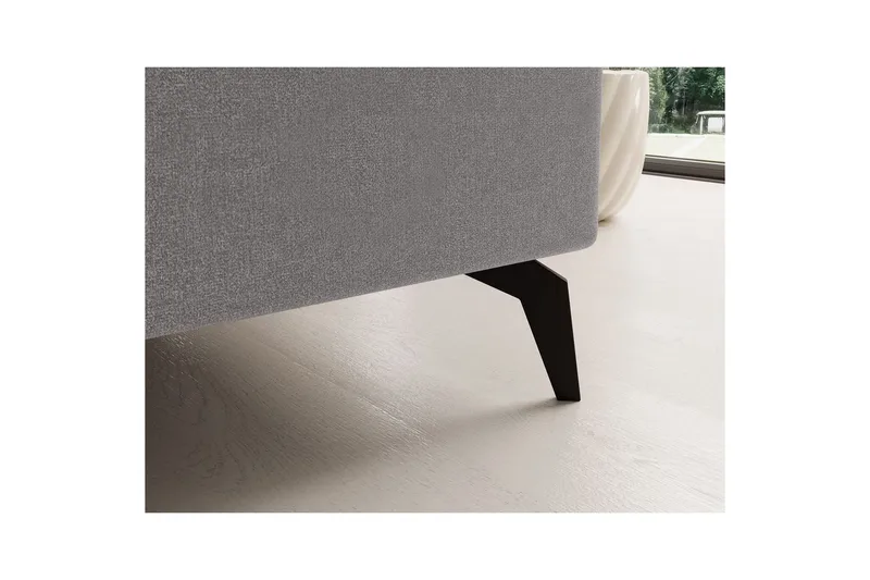 Kulmasohva Eltap Solange 292x196x84 cm - Omega 02, Harmaa, Vasen - Huonekalut - Sohva - Vuodesohva