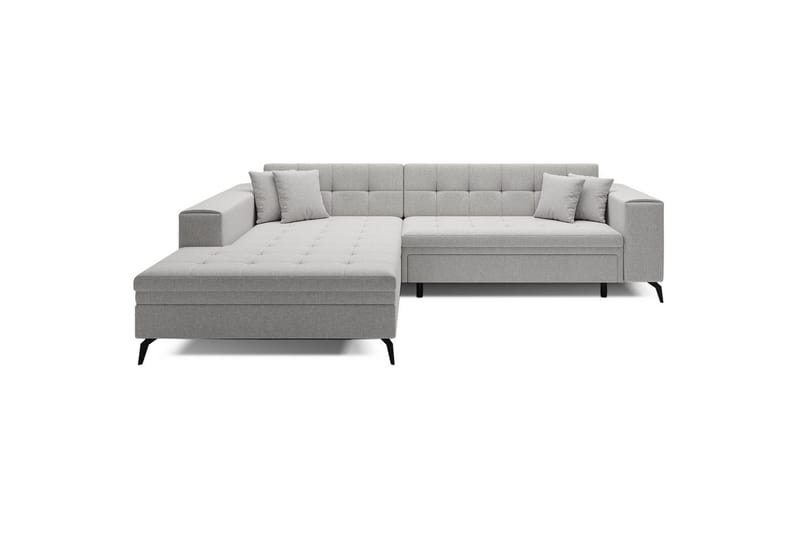 Kulmasohva Eltap Solange 292x196x84 cm - Päällinen 02, Beige, Vasen - Huonekalut - Sohva - Vuodesohva