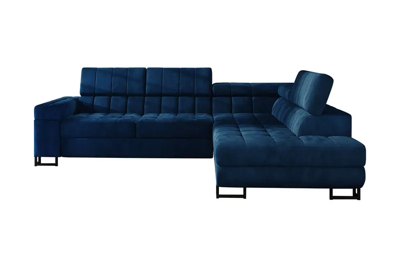 Kulmasohva Freswick Oikea - Tummansininen - Huonekalut - Sohva - Vuodesohva