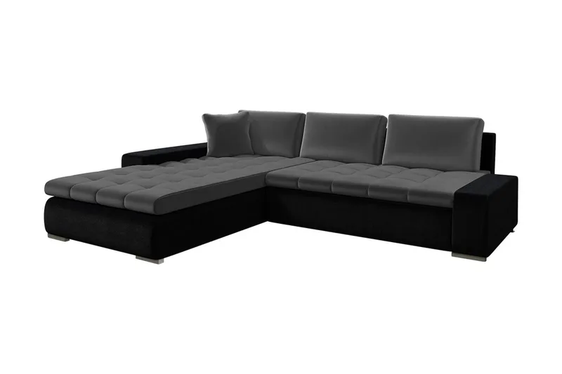 Kulmasohva Ianto, Musta/Harmaa