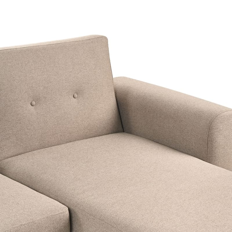 Kulmasohva Kaarina - Ruskea, Musta - Huonekalut - Sohva - Vuodesohva