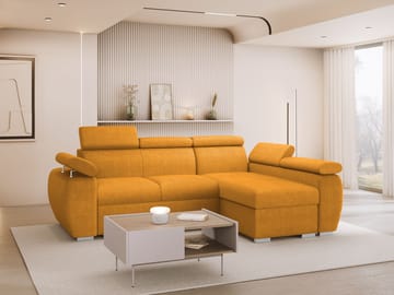 kulmasohva Kulmasohva BOSTON MINI Flow 10 Oikea - Huonekalut - Sohva - Vuodesohva
