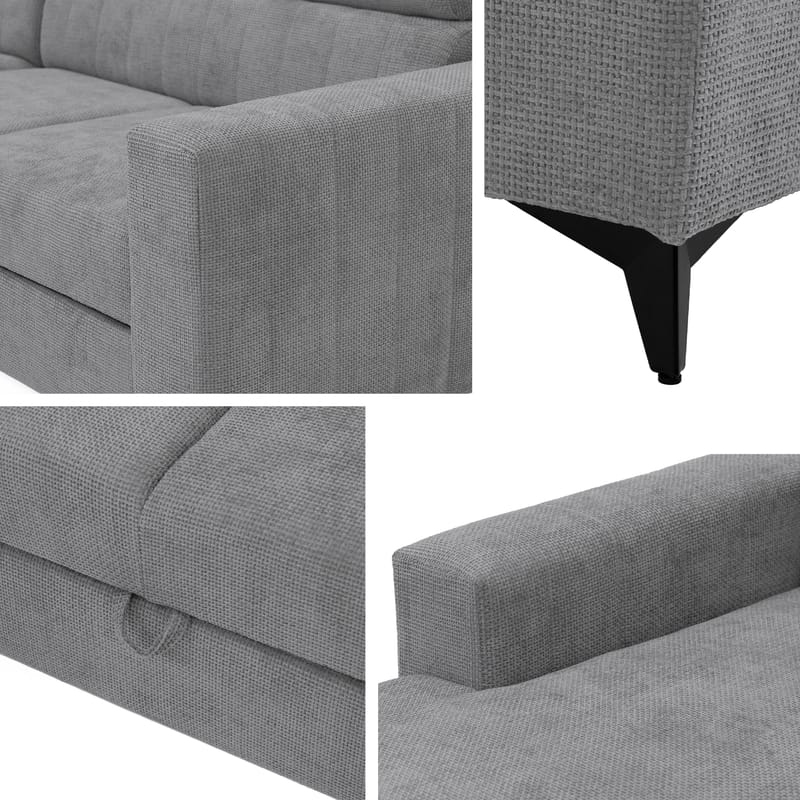 kulmasohva Kulmasohva MILANO DM Flow 09 Oikea - Huonekalut - Sohva - Vuodesohva