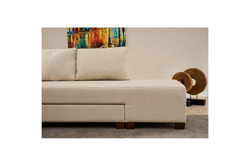 Kulmasohva-sänky Iroulport Arzilla Oikealle Kerma - Kerma - Huonekalut - Sohva - Vuodesohva