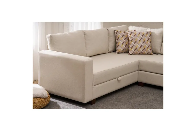 Kulmasohva-sänky Iroulport Arzilla Oikealle Kerma - Kerma - Huonekalut - Sohva - Vuodesohva