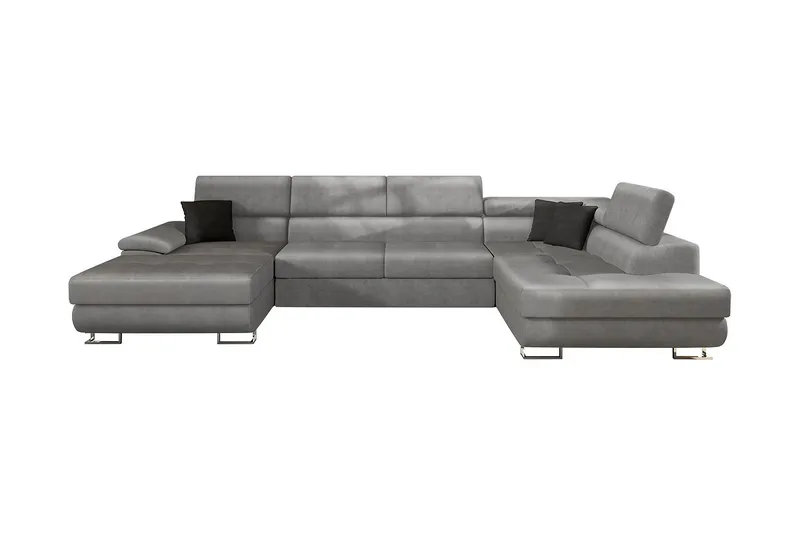 Kulmasohva Urvalla Oikea, Harmaa