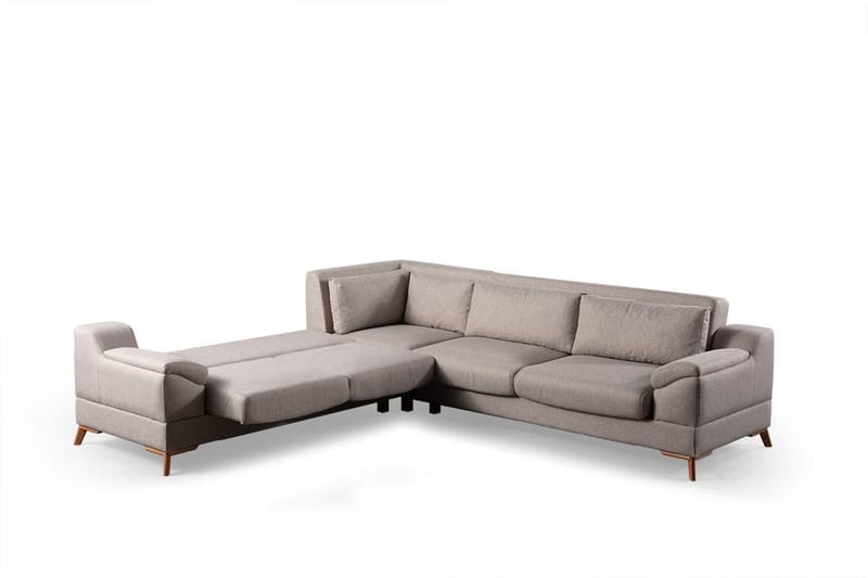 Kulmasohva-vuode Atelier Del Sofa Aqua Corner beige (275/300 x 100 x 90 cm) Vasen 2 / oikea 3 - Huonekalut - Sohva - Vuodesohva