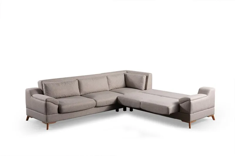 Kulmasohva-vuode Atelier Del Sofa Aqua Corner beige (275/300 x 100 x 90 cm) Vasen 3 / oikea 2 - Huonekalut - Sohva - Vuodesohva