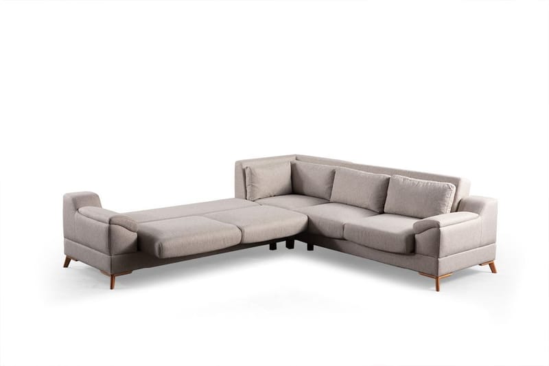 Kulmasohva-vuode Atelier Del Sofa Aqua Corner beige (275/300 x 100 x 90 cm) Vasen 3 / oikea 2 - Huonekalut - Sohva - Vuodesohva