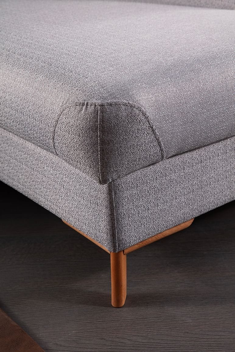 Kulmasohva-vuode Atelier Del Sofa Aqua Grey (225/275 x 100 x 90 cm) Oikea - Huonekalut - Sohva - Vuodesohva
