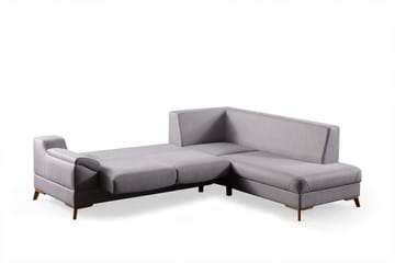 Kulmasohva-vuode Atelier Del Sofa Aqua Grey (225/275 x 100 x 90 cm) Oikea - Huonekalut - Sohva - Vuodesohva