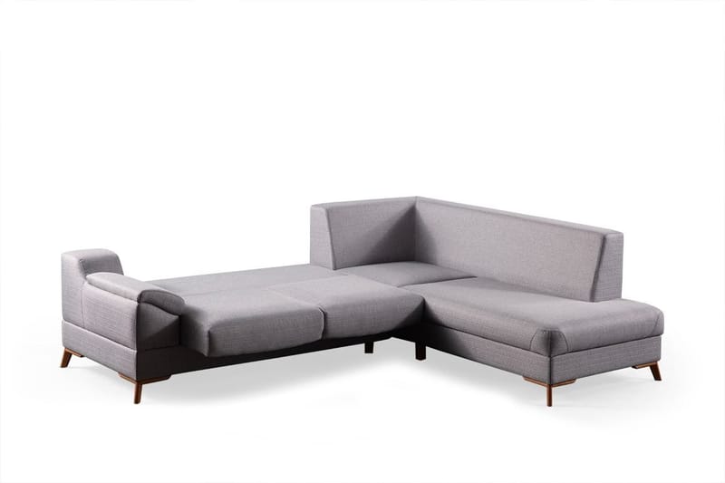 Kulmasohva-vuode Atelier Del Sofa Aqua Grey (225/275 x 100 x 90 cm) Oikea - Huonekalut - Sohva - Vuodesohva
