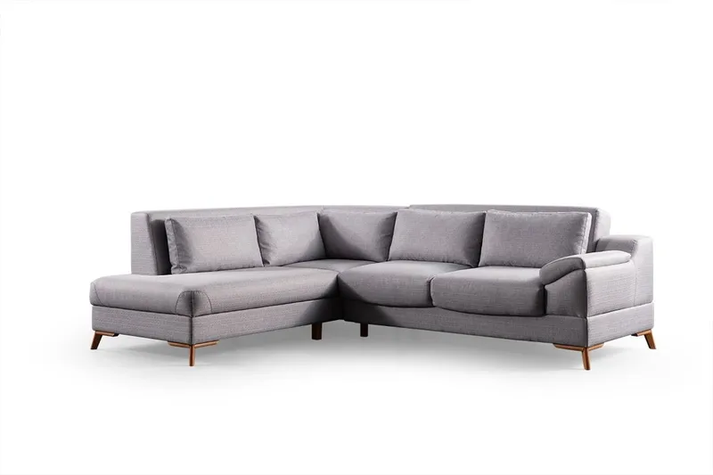 Kulmasohva-vuode Atelier Del Sofa Aqua Grey (225/275 x 100 x 90 cm) Vasen, undefined