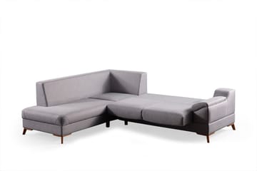 Kulmasohva-vuode Atelier Del Sofa Aqua Grey (225/275 x 100 x 90 cm) Vasen - Huonekalut - Sohva - Vuodesohva