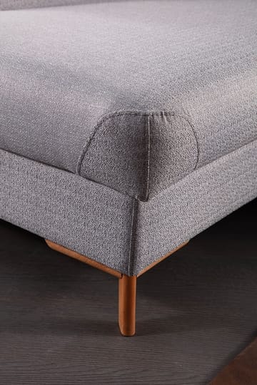Kulmasohva-vuode Atelier Del Sofa Aqua Grey (225/275 x 100 x 90 cm) Vasen - Huonekalut - Sohva - Vuodesohva