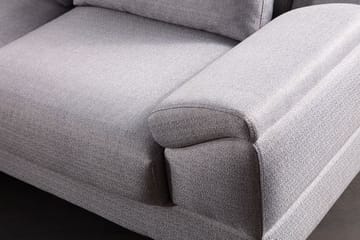 Kulmasohva-vuode Atelier Del Sofa Aqua Grey (225/275 x 100 x 90 cm) Vasen - Huonekalut - Sohva - Vuodesohva