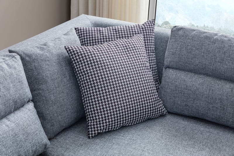 Kulmasohva-vuodesohva Atelier Del Sofa T-Loft Right (230 x 90 x 150 cm) Harmaa - Harmaa - Huonekalut - Sohva - Vuodesohva