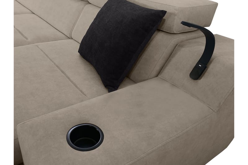 5 ist. Vuodesohva Vasen - Vaaleanpunainen - Huonekalut - Sohva - Vuodesohva - Kulmavuodesohva