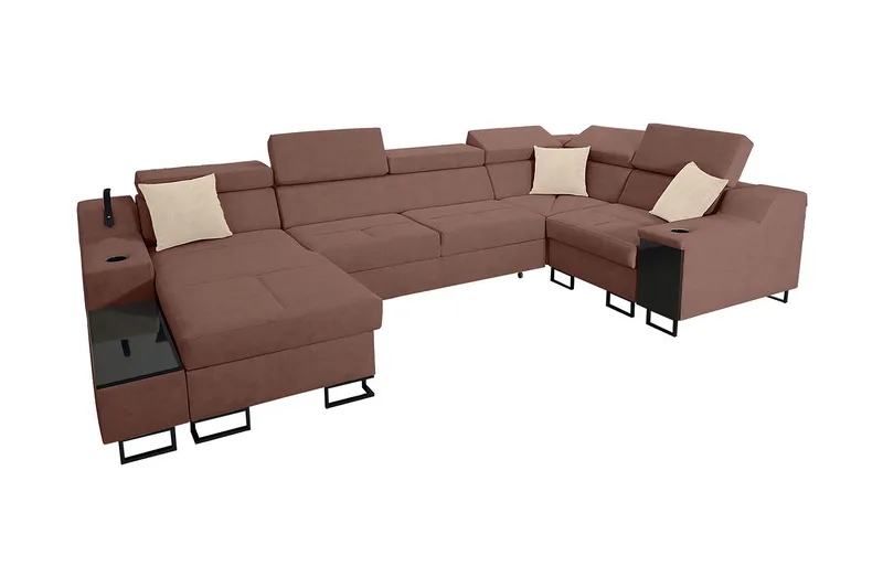 5 ist. Vuodesohva Vasen, Vaaleanpunainen