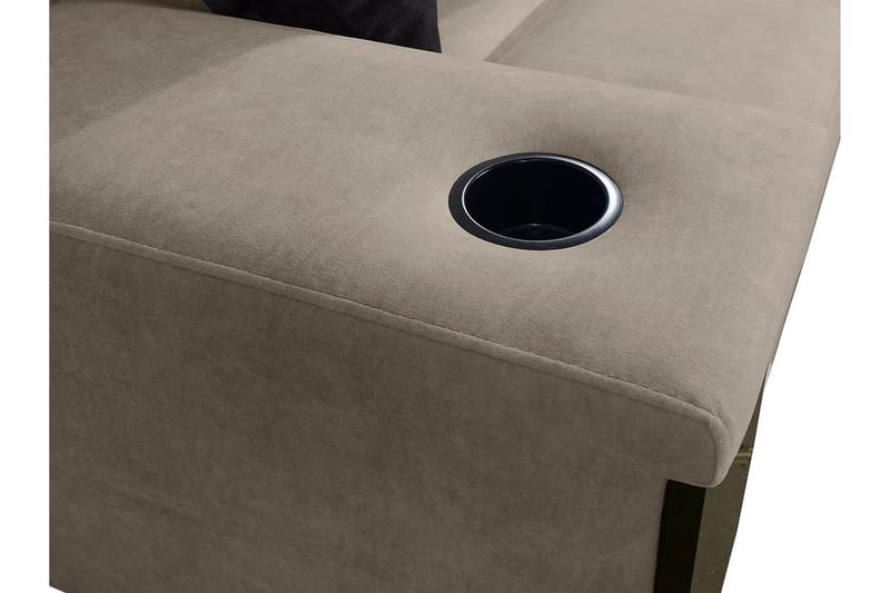 5 ist. Vuodesohva Vasen - Vaaleanpunainen - Huonekalut - Sohva - Vuodesohva - Kulmavuodesohva