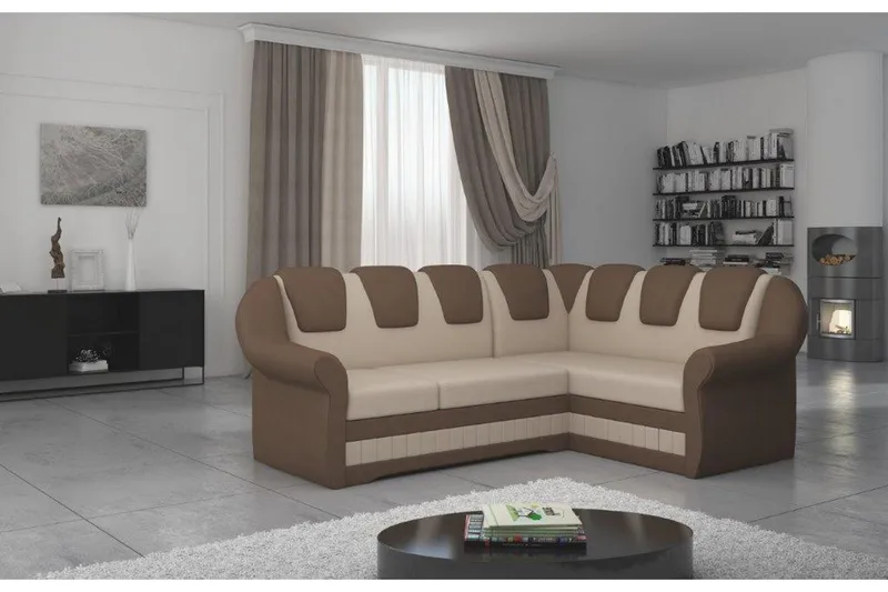 Kulmavuodesohva Amillano, Punainen/Liila