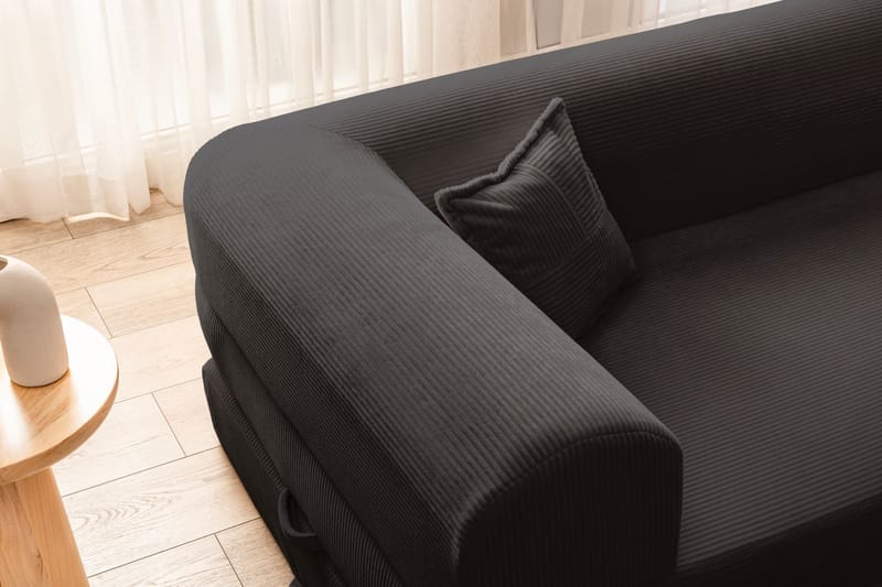 Kulmavuodesohva Atelier Del Sofa Legom Eco (280 x 90 x 25 cm) Antrasiitti - Antrasiitti - Huonekalut - Sohva - Vuodesohva