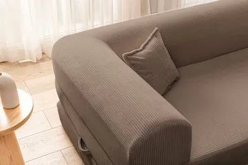 Kulmavuodesohva Atelier Del Sofa Legom Eco (280 x 90 x 25 cm) Beige - Huonekalut - Sohva - Vuodesohva