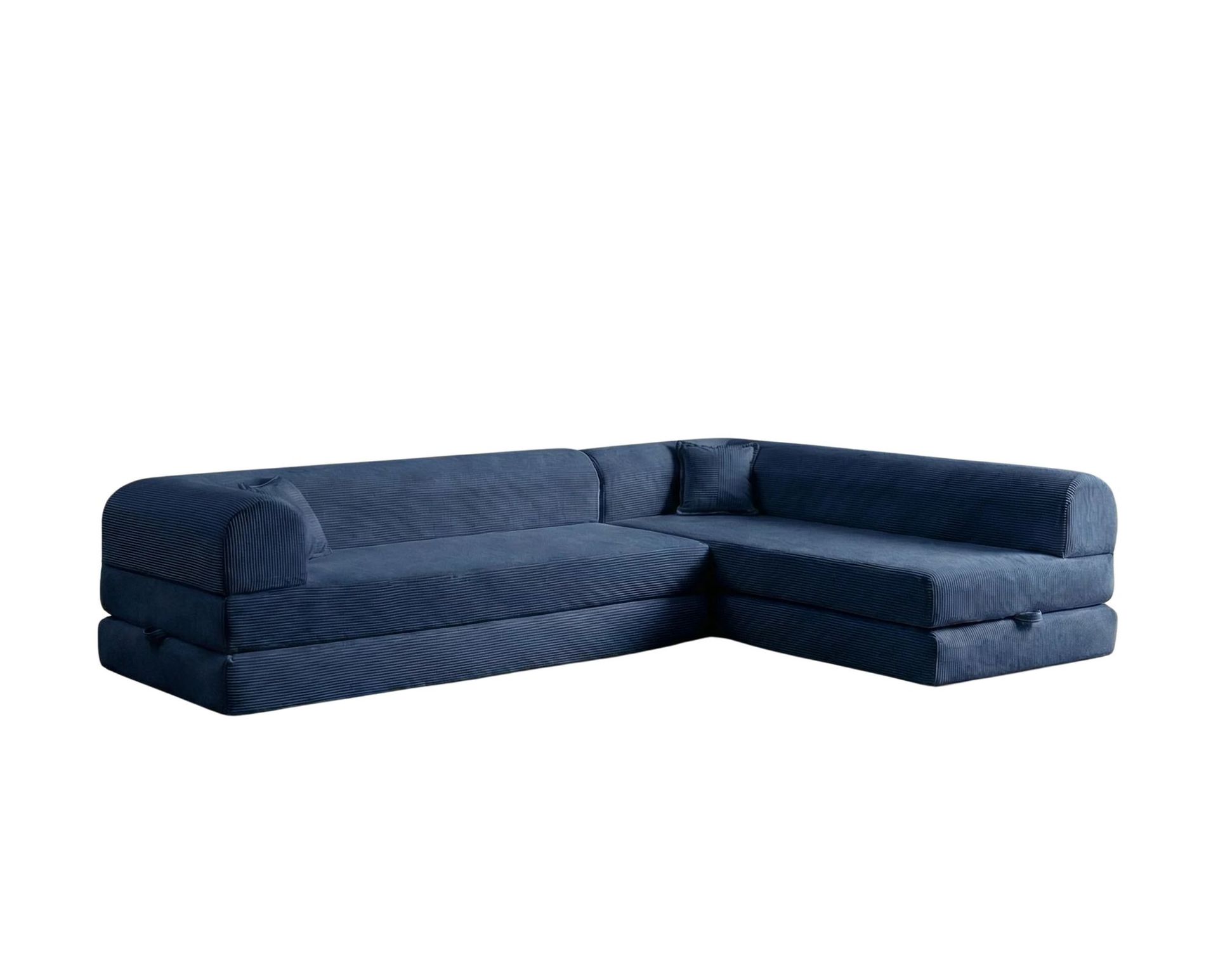Kulmavuodesohva Atelier Del Sofa Legom Eco (280 x 90 x 25 cm) Laivastonsininen -