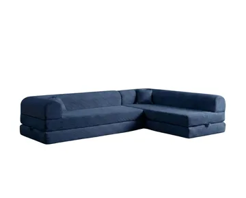Kulmavuodesohva Atelier Del Sofa Legom Eco (280 x 90 x 25 cm) Laivastonsininen