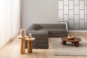 Kulmavuodesohva Atelier Del Sofa Legom Eco (280 x 90 x 25 cm) Ruskea - Huonekalut - Sohva - Vuodesohva