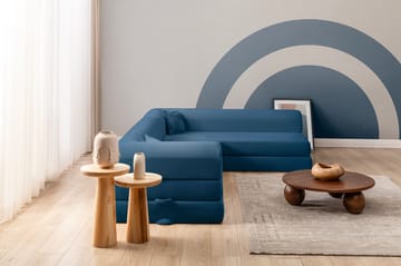 Kulmavuodesohva Atelier Del Sofa Legom Eco (280 x 90 x 25 cm) Sininen - Huonekalut - Sohva - Vuodesohva