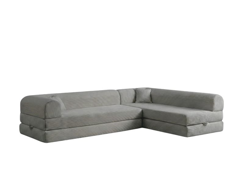 Kulmavuodesohva Atelier Del Sofa Legom Eco (280 x 90 x 25 cm) Vaaleanharmaa, undefined