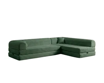Kulmavuodesohva Atelier Del Sofa Legom Eco (280 x 90 x 25 cm) Vihreä