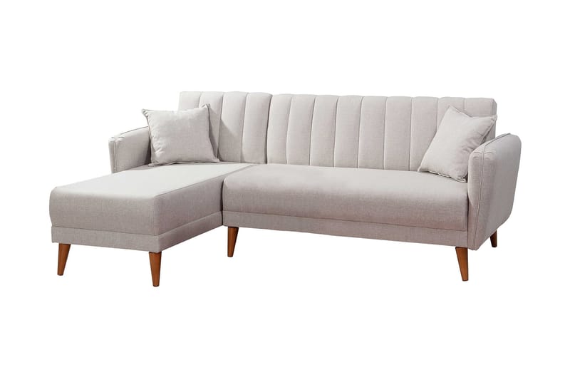 Kulmavuodesohva Beatris - Beige - Huonekalut - Sohva - Vuodesohva