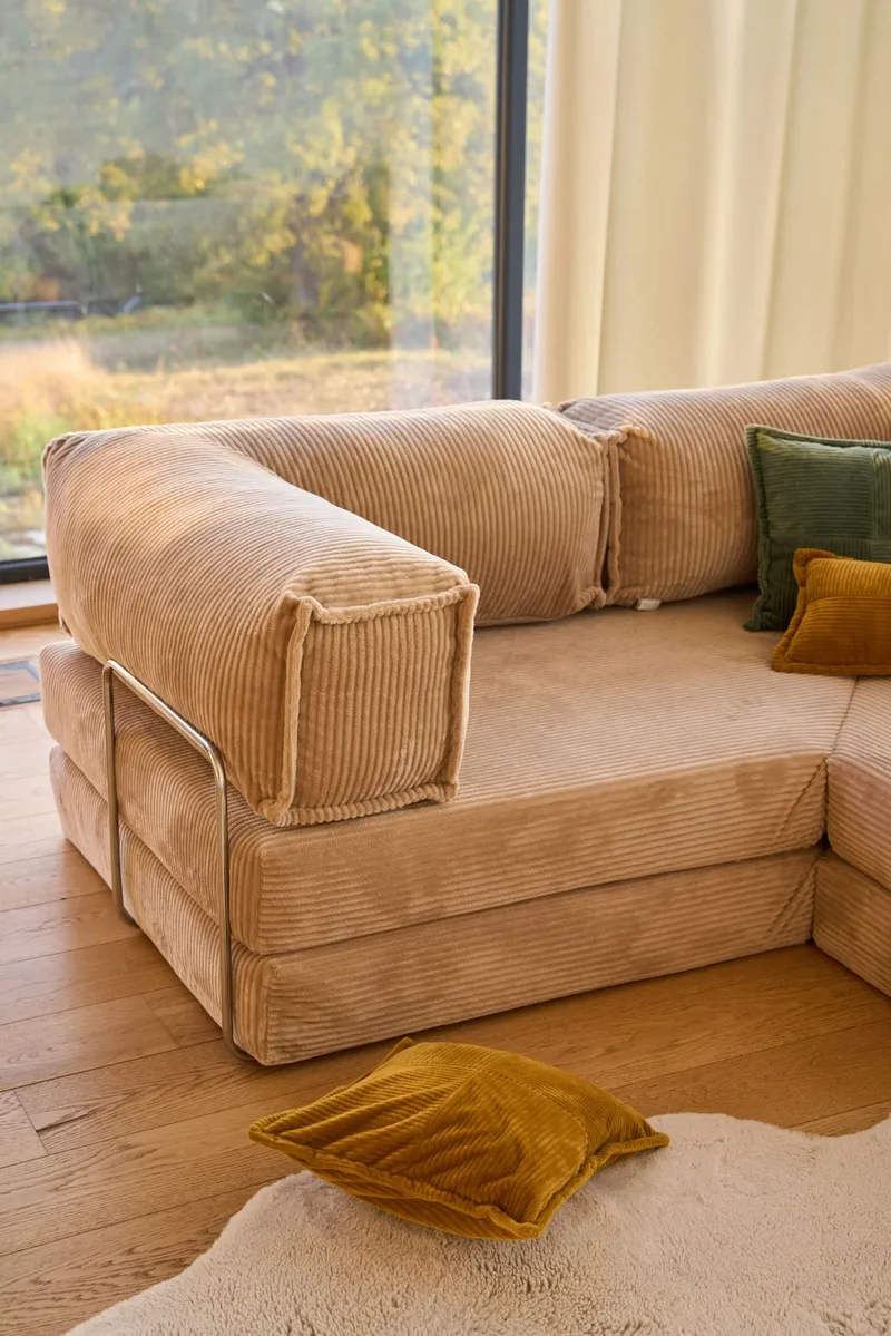 Corner Sofa-Bed Atelier Del Sofa - Huonekalut - Sohva - Vuodesohva - Kulmavuodesohva