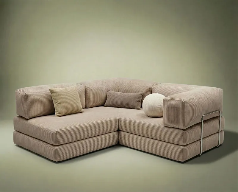 Corner Sofa-Bed Atelier Del Sofa - Huonekalut - Sohva - Vuodesohva - Kulmavuodesohva