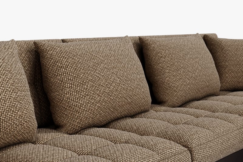 Kulmavuodesohva Jakarta Divaani säilytyksellä Oikea - Beige/Ruskea - Huonekalut - Sohva - Vuodesohva