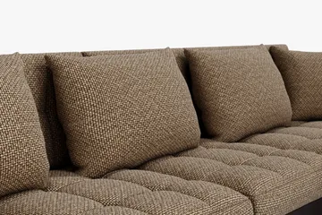 Kulmavuodesohva Jakarta Divaani säilytyksellä Oikea - Beige/Ruskea - Huonekalut - Sohva - Vuodesohva