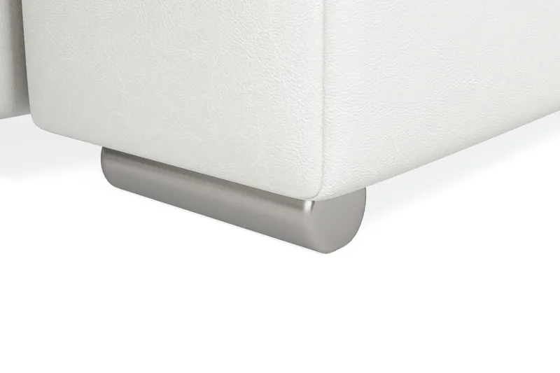 Kulmavuodesohva Jakarta Divaani säilytyksellä Oikea - Valkoinen/Vaaleanharmaa - Huonekalut - Sohva - Vuodesohva