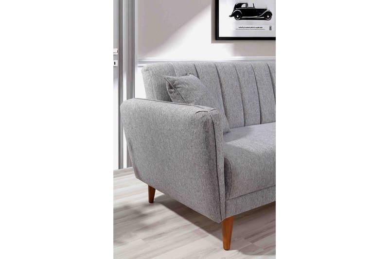 Kulmavuodesohva Beatris - Harmaa - Huonekalut - Sohva - Vuodesohva - Divaanivuodesohva