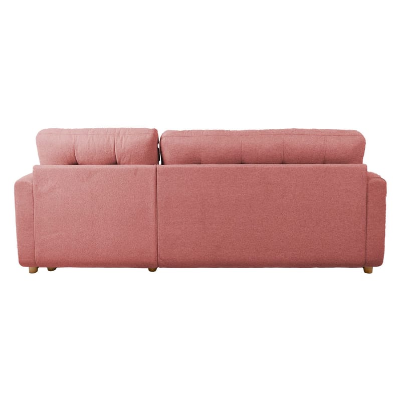 Kulmavuodesohva Porsen - Pinkki - Huonekalut - Sohva - Vuodesohva