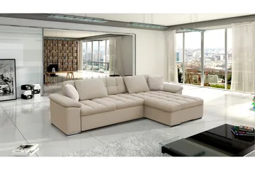 L-Vuodesohva 3 ist 280x160 cm Oikea - Huonekalut - Sohva - Vuodesohva