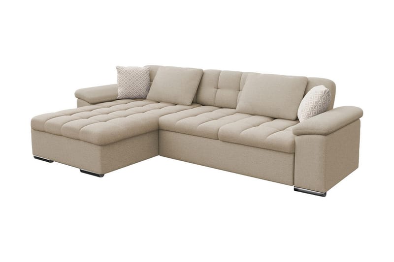 L-Vuodesohva 3 ist 280x160 cm Vasen - Huonekalut - Sohva - Vuodesohva